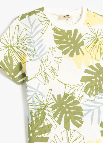 Айвори летняя футболка KOTON