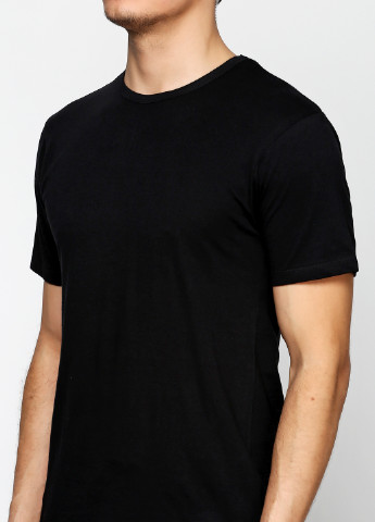 Черная футболка с коротким рукавом Lee Cooper