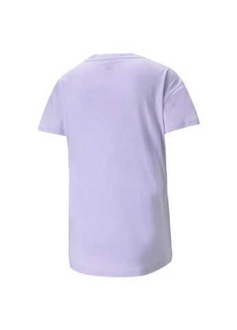 Пурпурная всесезон футболка rtg logo women's tee Puma