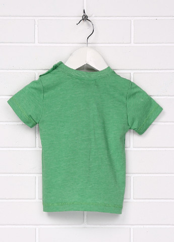 Зеленая летняя футболка с коротким рукавом North Pole