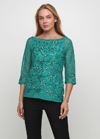 Зелена демісезонна блуза Ashley Brooke