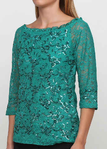Зелена демісезонна блуза Ashley Brooke