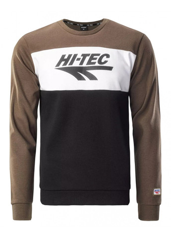 Свитшот Hi-Tec - Прямой крой логотип комбинированный повседневный хлопок - (258573633)