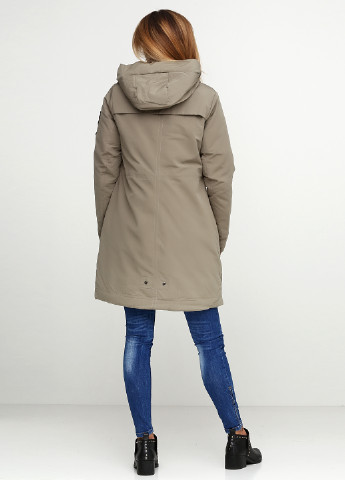Бежева демісезонна куртка Grace