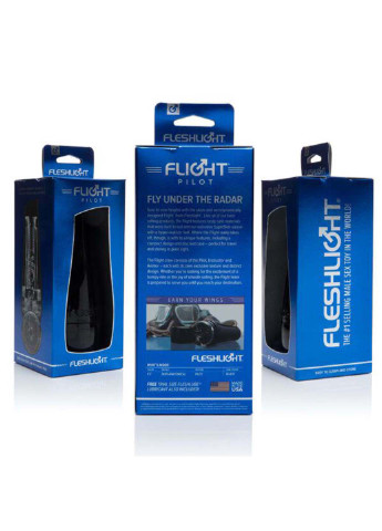 Мастурбатор Flight Pilot Черный компактный размер Fleshlight (255707326)