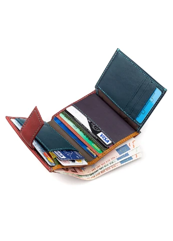 Женский кожаный кошелек 8,5х9,5х2,5 см st leather (229460202)