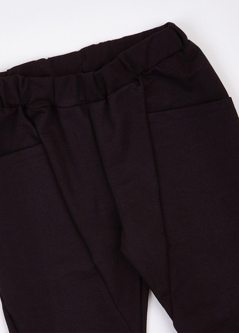 Черные кэжуал, спортивные демисезонные брюки джоггеры Ляля