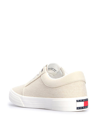 Бежевые кеды Tommy Jeans