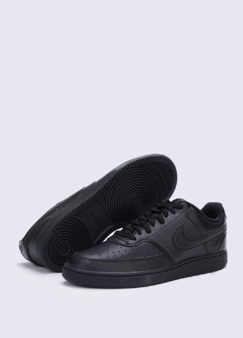 Черные всесезонные кроссовки Nike Court Vision Low