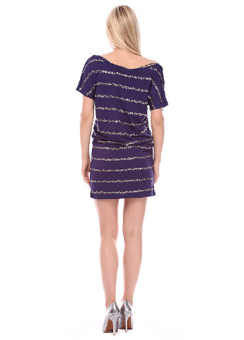 Фиолетовое кэжуал платье Supertrash
