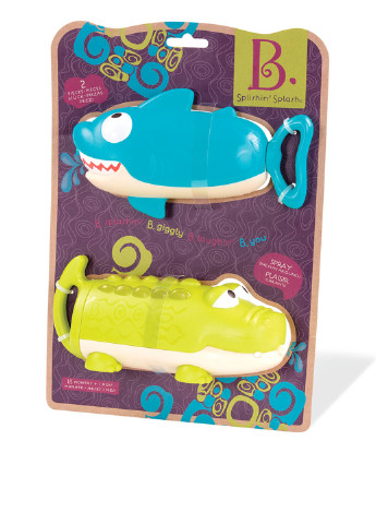 Игровой набор для игры с водой - ПЛЕСК И ПЛЮХ (2 водных пистолета) Battat (134644298)