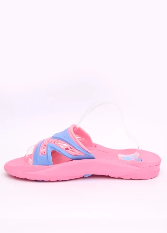 Розовые шлепки Let's Shop