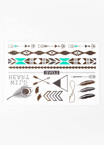 Наклейка, 21х14 см Stradivarius (308072723)