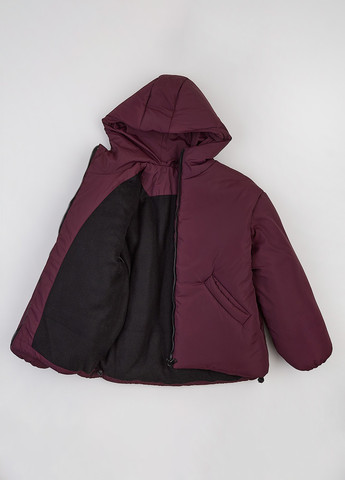 Бордовая зимняя куртка Garnamama