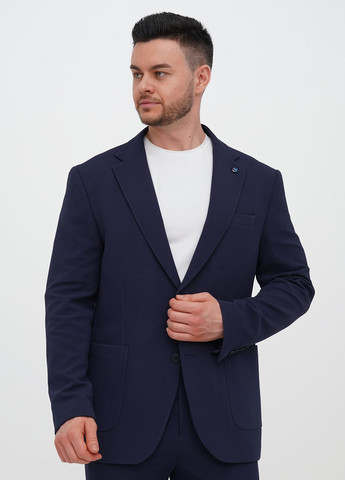 Синій демісезонний костюм (піджак, штани) брючний Trend Collection