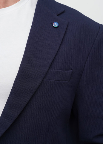 Синій демісезонний костюм (піджак, штани) брючний Trend Collection