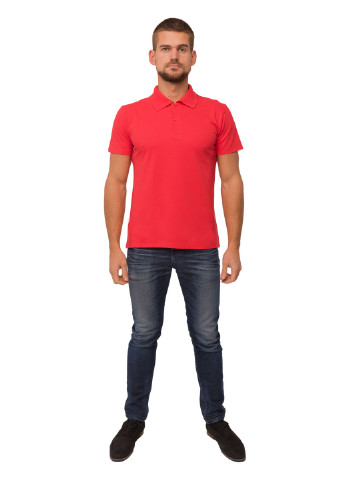 Красная футболка-футболка поло для мужчин Наталюкс