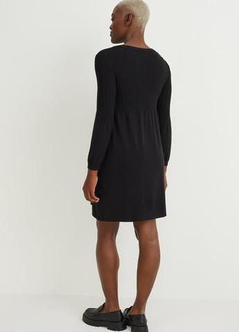 Чорна кежуал плаття для вагітних C&A однотонна