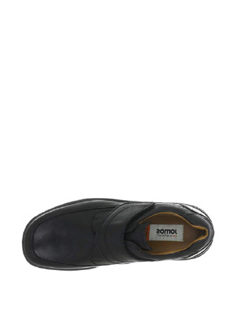 Черные классические туфли Jomos на липучке