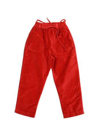 Красные кэжуал демисезонные брюки Juppala