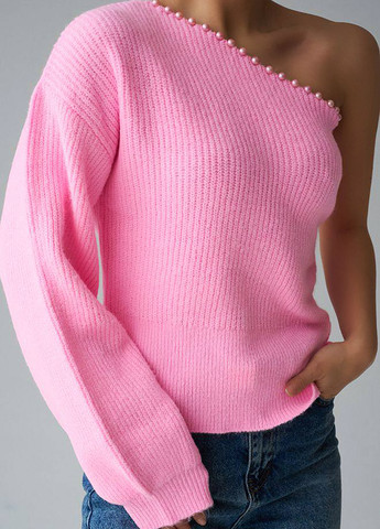 Розовый демисезонный демпер джемпер QU style