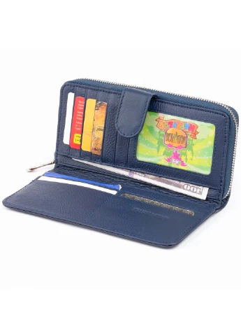 Жіночий шкіряний гаманець 19х9,5х2,5 см st leather (252131575)