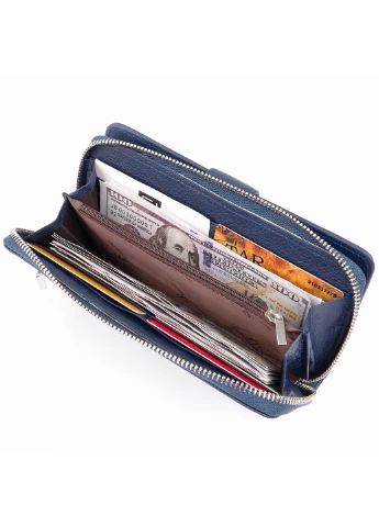 Жіночий шкіряний гаманець 19х9,5х2,5 см st leather (252131575)