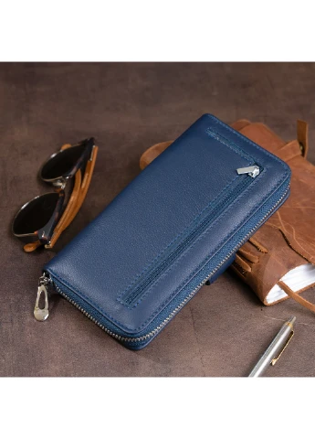 Жіночий шкіряний гаманець 19х9,5х2,5 см st leather (252131575)