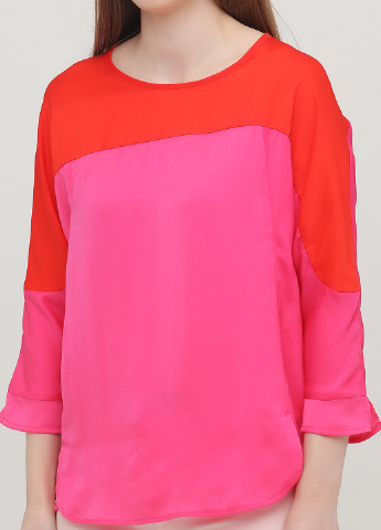 Розовая демисезонная блуза Mohito