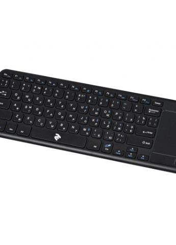Клавиатура KT100 Touch Wireless Black (-KT100WB) 2E (208684079)