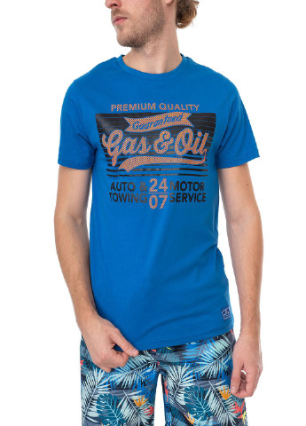 Синяя футболка E-Bound