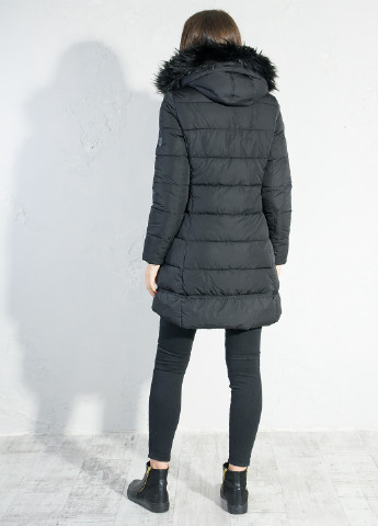 Чорна зимня куртка Trussardi