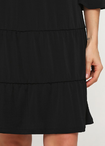 Черное кэжуал платье оверсайз Esmara однотонное