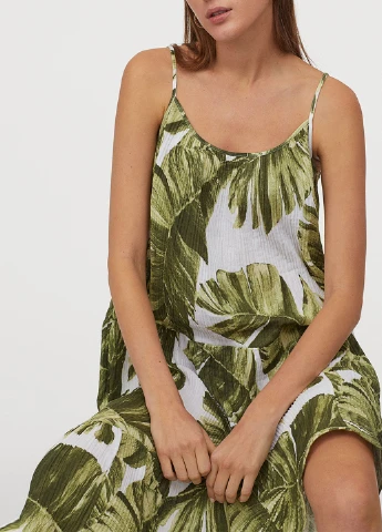Комбінована кежуал сукня H&M з орнаментом