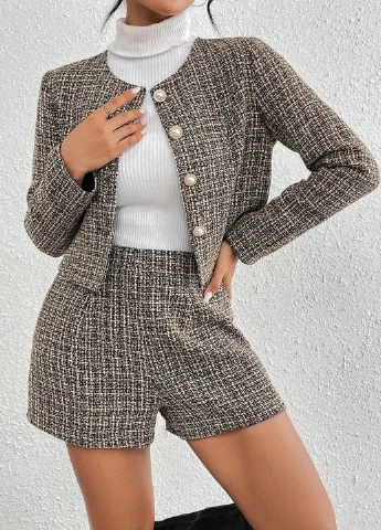Костюм (жакет, шорти) SHEIN (330610895)