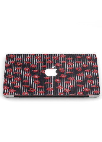 Чехол пластиковый для Apple MacBook Pro 15 A1707 / A1990 Красные маки (9649-2782) MobiPrint (219125970)