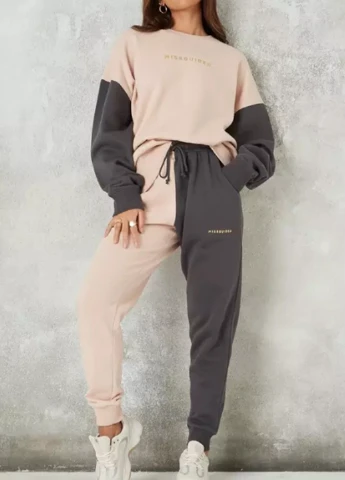 Комбінований світшот Missguided однотонний (219719483)
