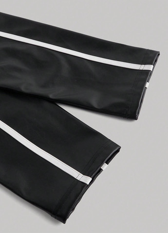 Чорна демісезонна куртка SHEIN