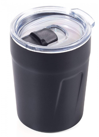 Термочашка для гарячих напоїв 160 мл чорна Troika cup65/bk (207899554)