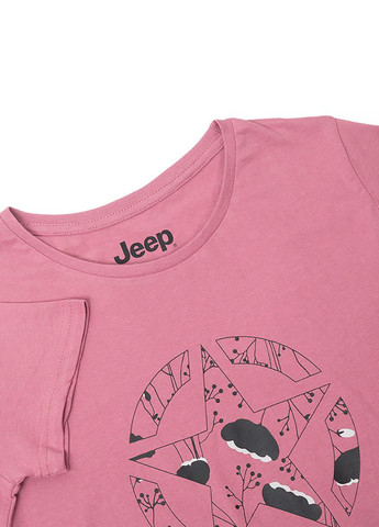 Футболка O102614-P490 Jeep T-SHIRT STAR Botanical Print J22W - (321505850)