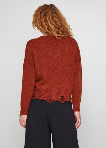 Коричневий демісезонний пуловер пуловер Rinascimento