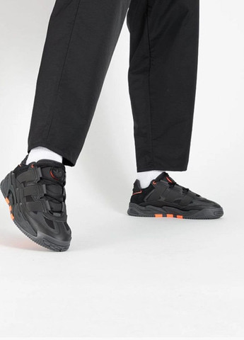 Черные всесезонные кроссовки adidas Niteball