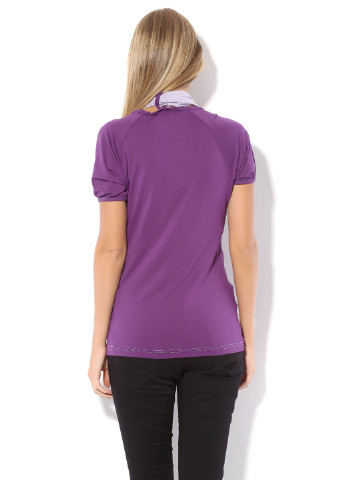 Фиолетовая летняя футболка Flash