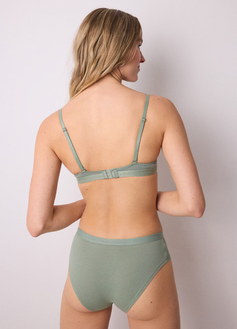 Хакі балконет бюстгальтер Women'secret з кісточками бавовна