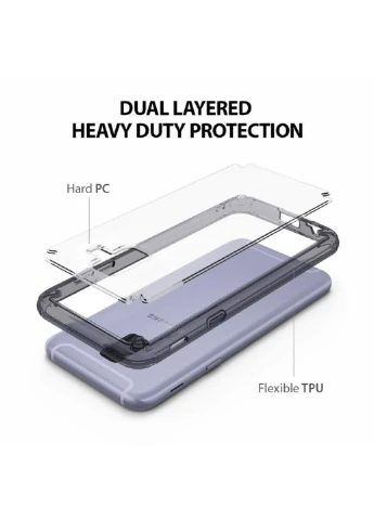 Чехол для мобильного телефона Fusion Samsung Galaxy A6 Smoke Black (RCS4438) Ringke (252571725)