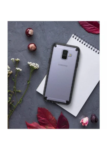 Чехол для мобильного телефона Fusion Samsung Galaxy A6 Smoke Black (RCS4438) Ringke (252571725)