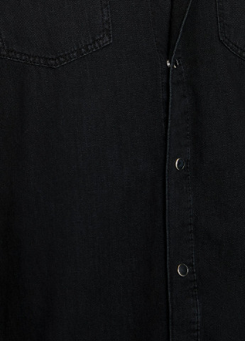 Черная джинсовая рубашка KOTON