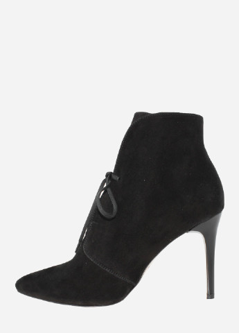 Осенние ботинки re3042-11 черный El passo из натуральной замши