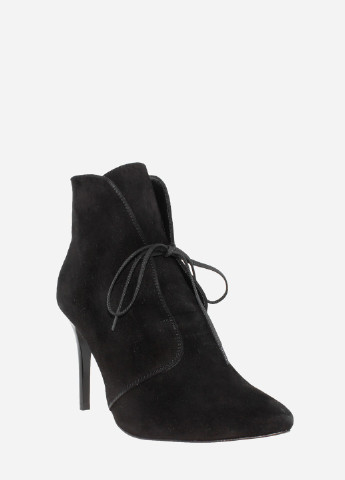 Осенние ботинки re3042-11 черный El passo из натуральной замши