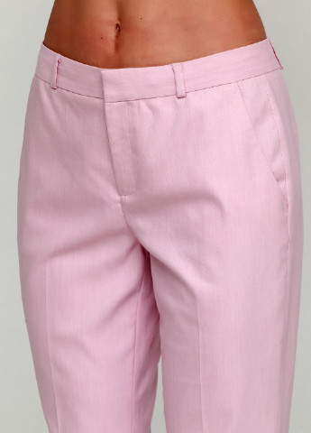 Розовые кэжуал летние прямые брюки Banana Republic